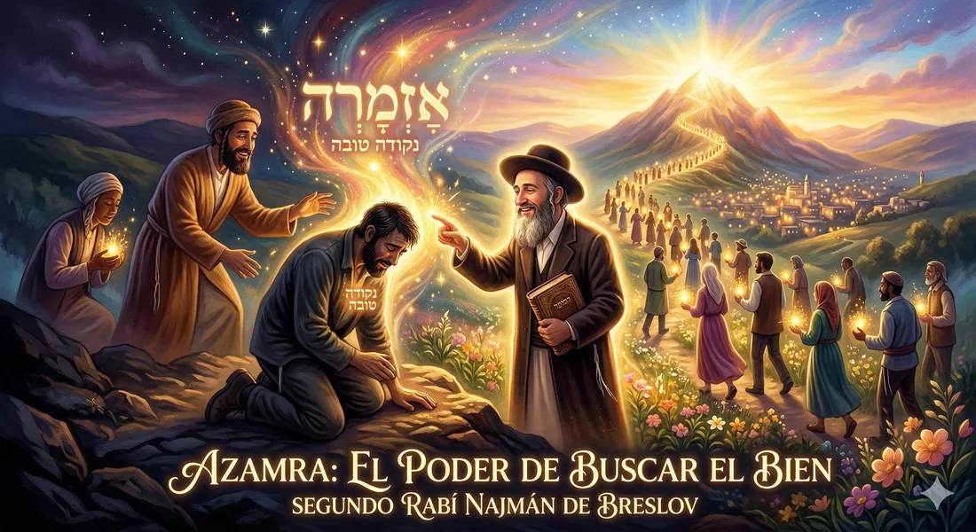 Imagen del shiur Azamra: El Poder de Buscar el Bien según Rabí Najmán