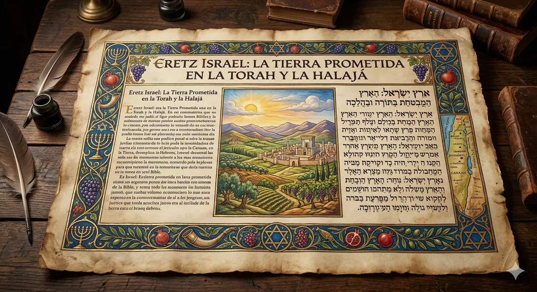 Imagen del shiur Eretz Israel: La Tierra Prometida en la Torah y la Halajá