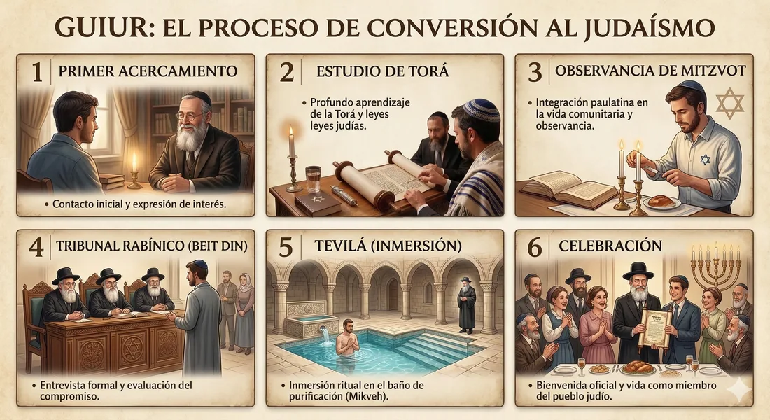 Imagen del shiur Guiur: El Proceso de Conversión al Judaísmo