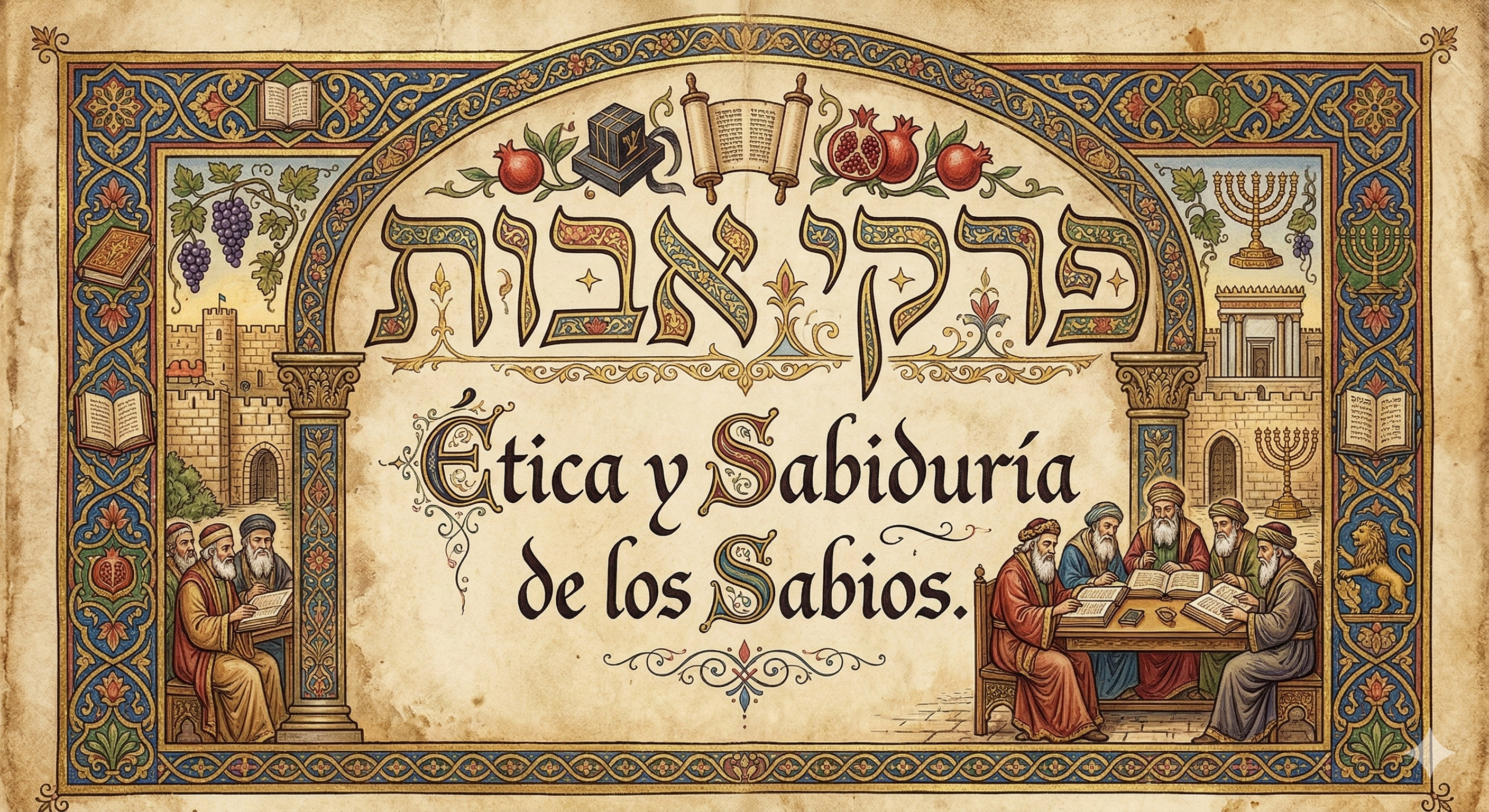 Pirkei Avot: Ética y Sabiduría de los Sabios