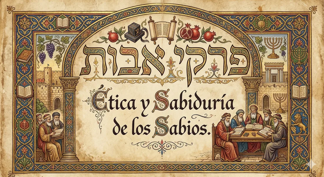 Imagen del shiur Pirkei Avot: Ética y Sabiduría de los Sabios